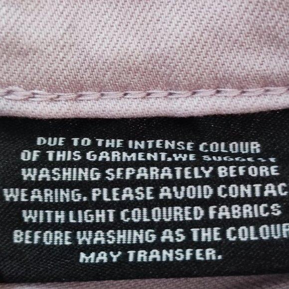 Buffalo David Bitton Aubrey jeans muted light purple women's size 10 - Picture 8 of 9